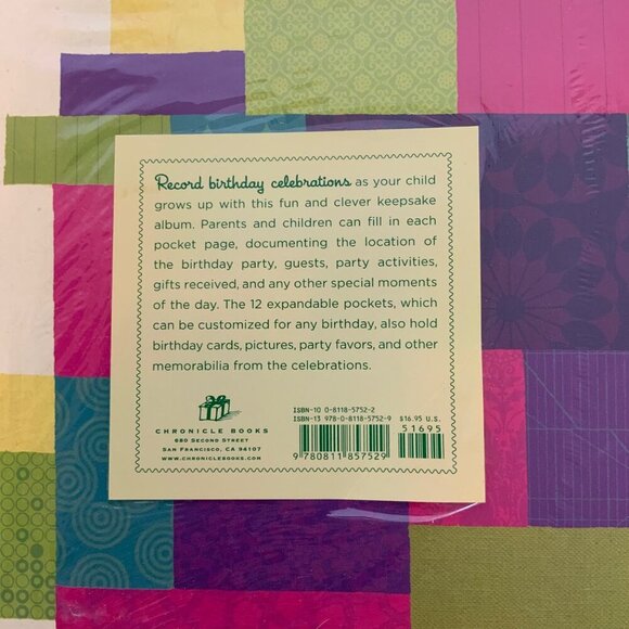 Happy Birthday To Me! Keepsake Album For Kids Celebrations - Picture 5 of 5